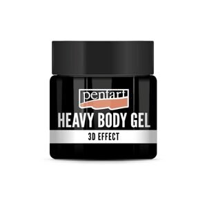 Pentart Black Glossy Heavy Body Gel | Various Volumes