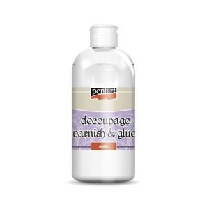 Pentart mat lak i ljepilo za decoupage 500 ml