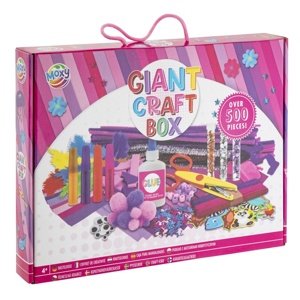 Giant Craft Box Kreativni set od 500 komada, ružičasta