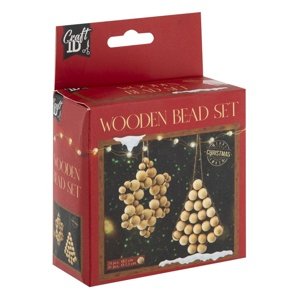 XMAS set drvenih perli