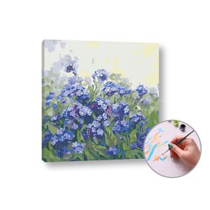 Slikanje po brojevima FIAL FLOWERS - visoka težina | high difficulty