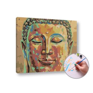 Slikanje po brojevima SPIACI BUDHA - mala težina | low difficulty