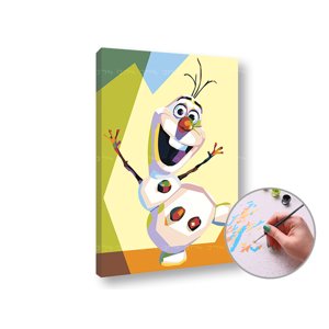 Slikanje po brojevima FROZEN OLAF - niske težine | low difficulty