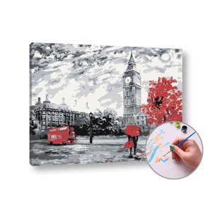 Slikanje po brojevima LONDON FEELINGS - srednje težine | medium difficulty