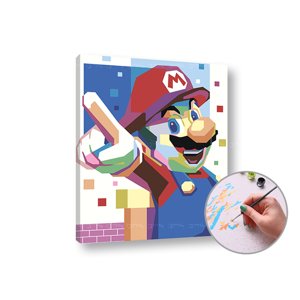 Slikanje po brojevima SUPER MARIO - male težine | low difficulty