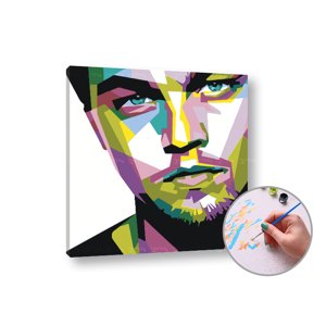 Slikanje po brojevima LEONARDO DICAPRIO - mala težina | low difficulty