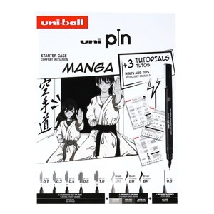 UNI PIN Manga Starter Case Poklon set