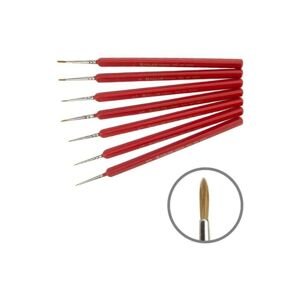 Kolinsky okrugli kist KOLOS Nail Art 3009L | Different Sizes