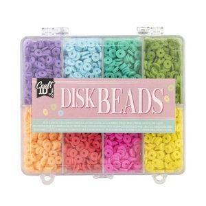 Set pljosnatih perli 6 mm