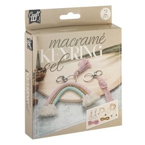 Macramé privjesak za ključeve