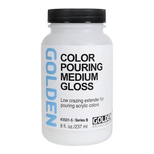 Pouring Medium Golden - Glossy | Various Volumes