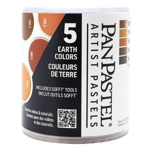 PanPastel Earth Tones Golden Set - 5 kom