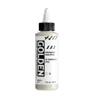 GOLDEN High Flow Interference Acrylic Paint 118 ml | Various Shades