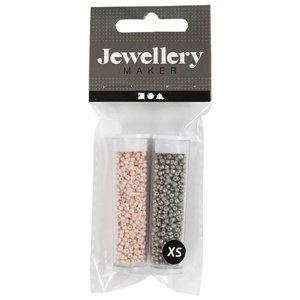 Rocaille perle 1,7 mm, set 2x7 g | Assorted Colors