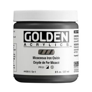 GOLDEN Heavy Body Micaceous željezno-oksidna akrilna boja 118 ml | Various Colors