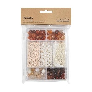 Kreativni set za izradu nakita - Mix Brown