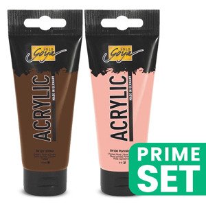 Solo Goya set akrilnih boja 2x100 ml - Duo boja kože