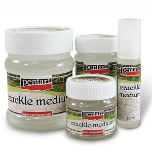 Lak sa Crackle efektom Pentart | viš volumena (crackle hobby)