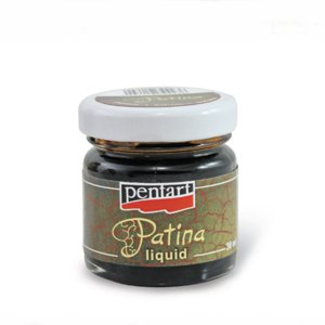 Patina sa Crackle efektom Pentart - 30 ml (crackle hobby art)