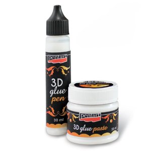 Ljepilo u olovci s 3D efektom Pentart - 30 ml (hobby art)