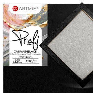 Crno slikarsko platno PROFI | odaberite dimenzije (slikarska)