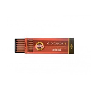 Umjetnička kreda GIOCONDA crvenosmeđa Russet sepija / 6 kom