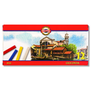 Uljane krede GIOCONDA / 12-djelni set (Uljane krede KOH-I-NOOR)