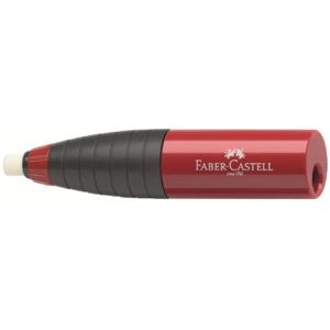 Šiljilo Twist sa gumicom crveno/plavo - 1 kom (Faber Castel -)