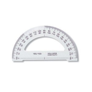 Kutomjer 180/100 KTR (tehnički pribor KOH-I-NOOR)