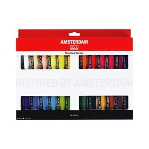 Set akrilnih boja AMSTERDAM STANDARD SERIES - 24x20ml (Set)