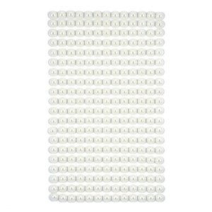 Samoljepljive perlice 6 mm Ivory - 260 kom  (hobby pribor)