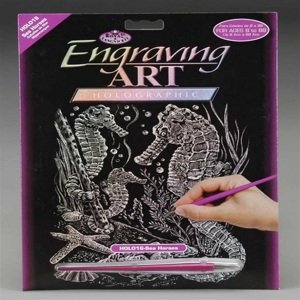 Kreativni set za graviranje A4 - Morski konjic (set za)