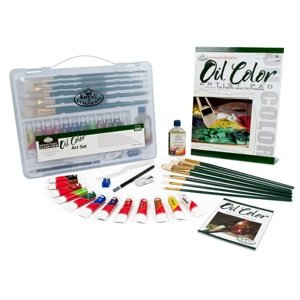 Set uljanih boja Essentials u kovčegu - 26 dijelova (set Royal)