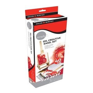 Kreativni uljani set sa štafelajem Daler-Rowney Simply - 40 dijelova ()