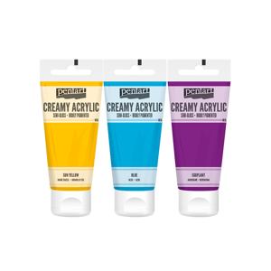Kremasta polusijajna akrilna boja Pentart 60 ml | izaberite nijansu