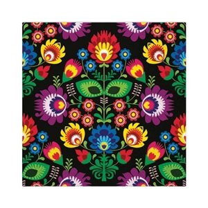Salvete za dekupaž - Folky Style Black - 1 kom (salvete za)
