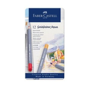 Akvarel bojice Goldfaber Aqua set od 12 boja - metalna kutija  ()