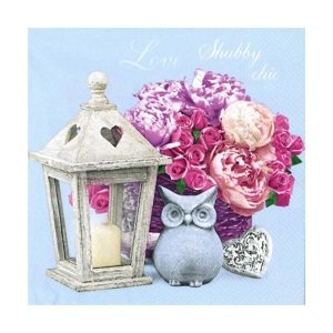 Salveta za dekupaž - Shabby Chic - 1 komad (salveta za dekupaž)