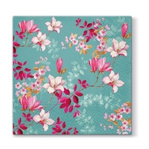 Salvete za dekupaž - Magnolija - 1 komad (salvete za dekupaž)