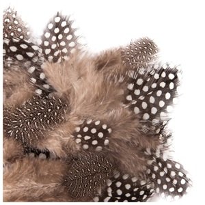 Prirodno perje od prepelice 5 - 12 cm / 5 g (perje za)