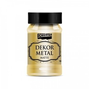 Dekorativna boja Pentart 100 ml mat metalik | različite boje