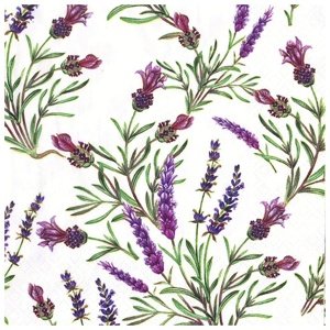 Salveta za dekupaž Lavender Twings - 1 kom (Salvete za dekupaž)