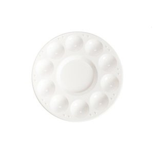 Slikarska paleta okrugla 17 cm (Plastična slikarska paleta)
