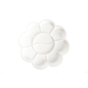 Slikarska paleta cvijet 13 cm (Plastična slikarska paleta)