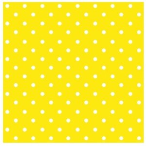Salvete za dekupaž Yellow Dots - 1 komad (Salvete za dekupaž)