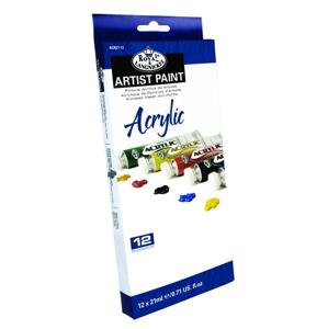 Akrilne boje ARTIST Paint 12x21ml  (slikarski set Royal &)