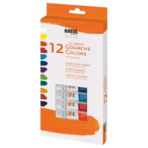 KREUL el Greco set gvaš boja 12x12 ml u tubi (KREUL el Greco)
