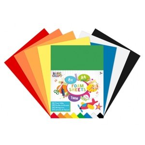 Guma Eva A4 - set 8 komada (kreativna pjenasta guma)
