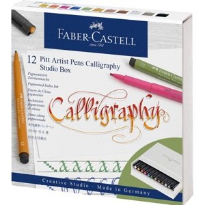 Kaligrafski flomasteri Faber-Castell Pitt - studio box 12 komada ()
