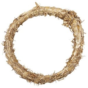 Vjenac od slame | odaberite veličinu (prirodna dekoracija)